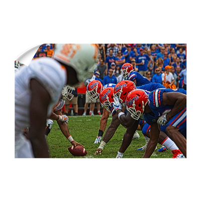 Florida Gators - Gator Line - College Wall Art #Wall Decal