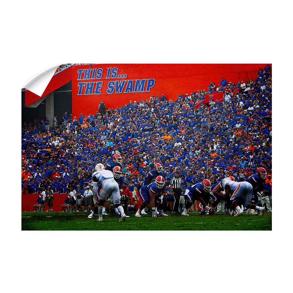 Florida Gators - In the Swamp - College Wall Art #Canvas