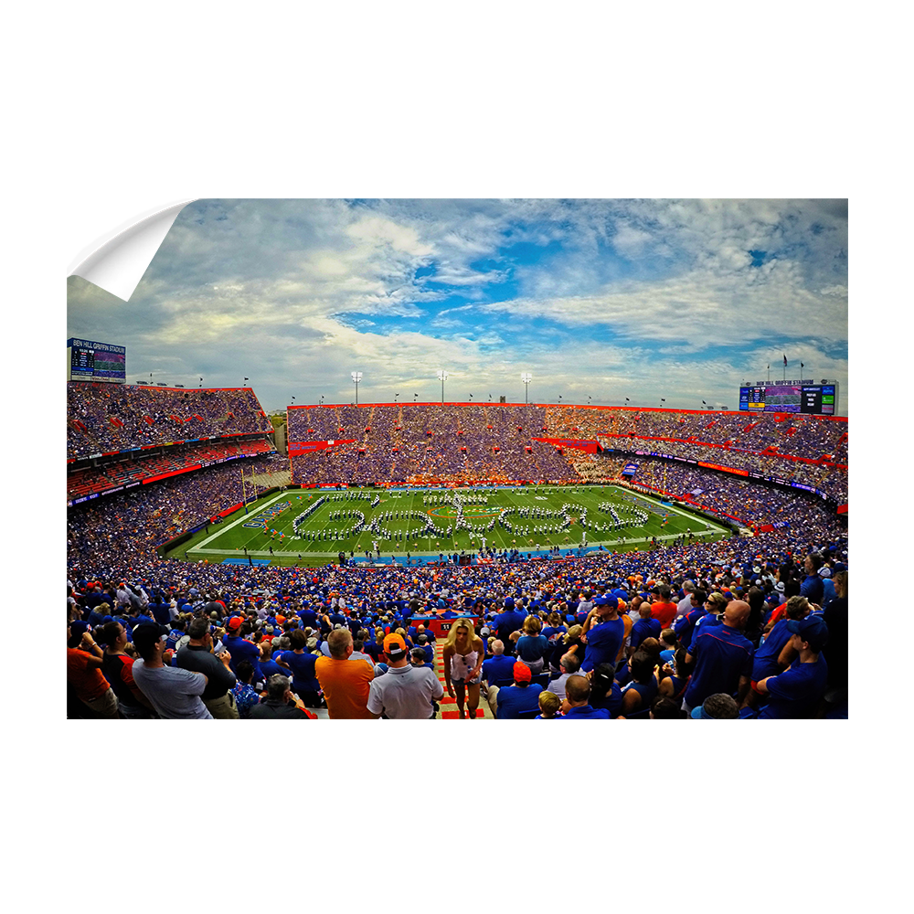 Florida Gators - Gators Half Time - College Wall Art #Canvas