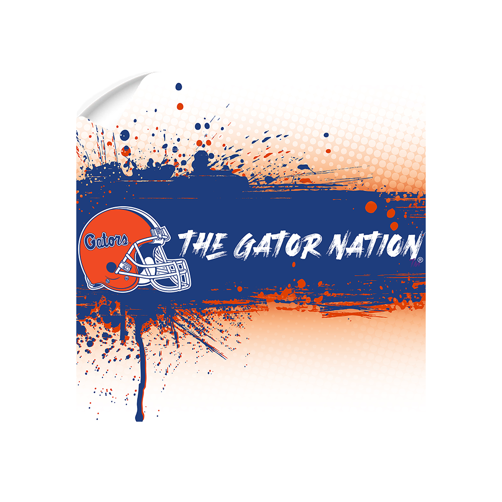 Florida Gators - The Gator Nation - College Wall Art #Canvas