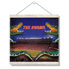 Florida Gators - Night Gator - College Wall Art #Hanging Canvas