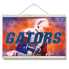 Florida Gators - Throw Back Run - College Wall Art #Hanging Canvas