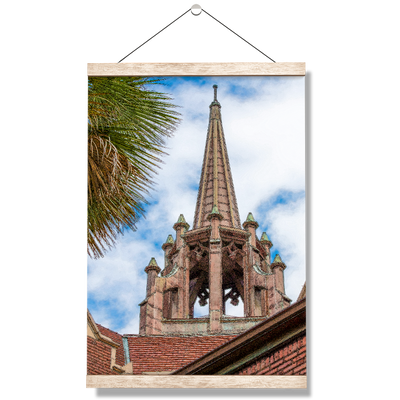 Florida Gators - Church Steeple - College Wall Art #Hanging Canvas