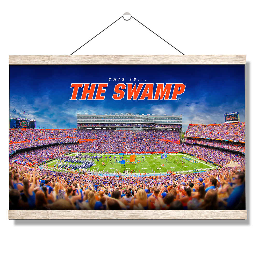 Florida Gators - The Swamp - College Wall Art #Canvas