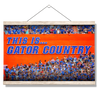 Florida Gators - Gator Country - College Wall Art #Hanging Canvas