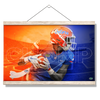 Florida Gators - Orange and Blue CHOMP - College Wall Art #Hanging Canvas