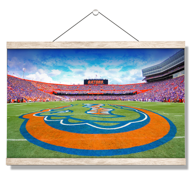 Florida Gators - Gators Mid Field - College Wall Art #Hanging canvas