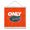 Florida Gators - Only Gators Orange - College Wall Art #Hanging Canvas