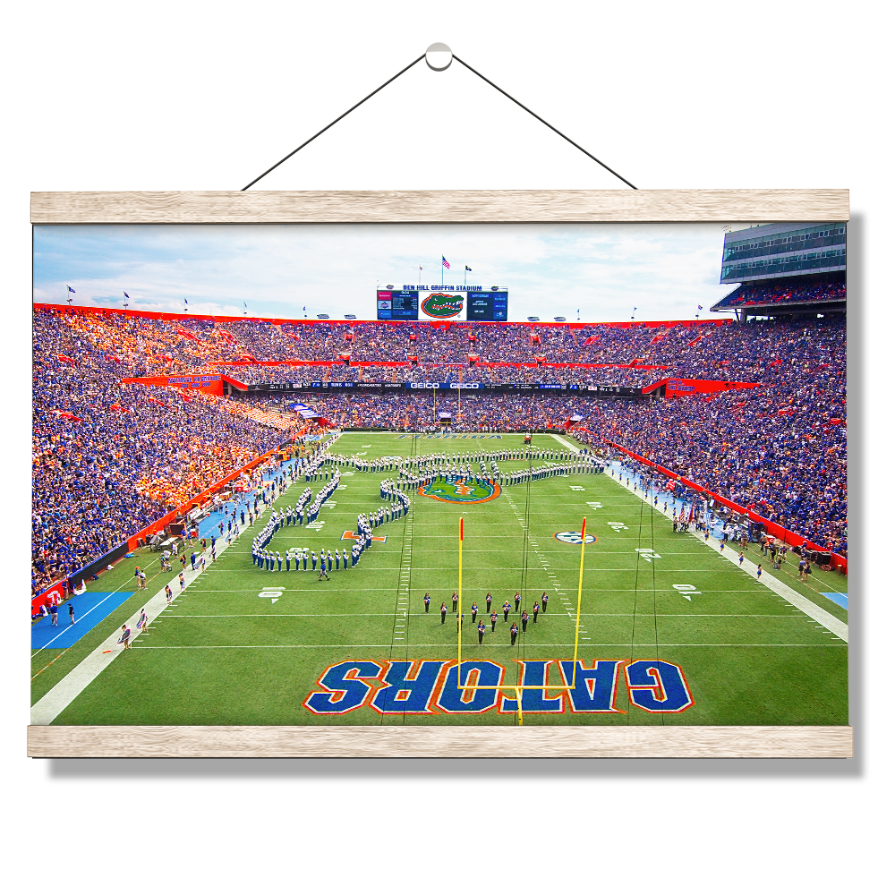 Florida Gators - Pride of the Sunshine- College Wall Art #Canvas