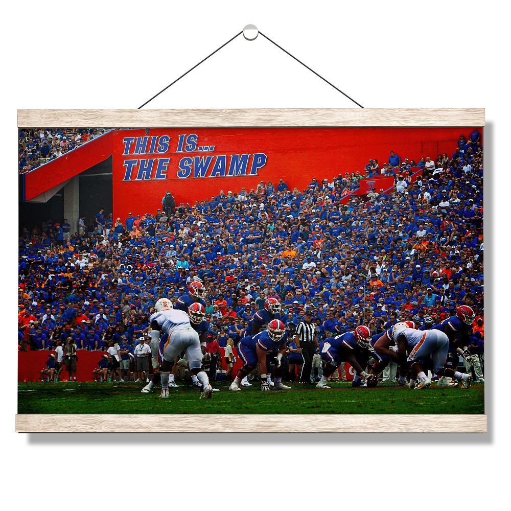 Florida Gators - In the Swamp - College Wall Art #Canvas