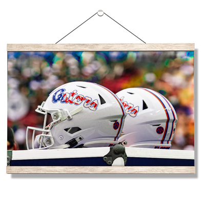 Florida Gators - USA Helmets - College Wall Art #Hanging Canvas