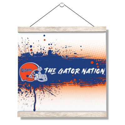 Florida Gators - The Gator Nation - College Wall Art #Hanging Canvas