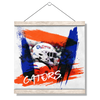 Florida Gators - Florida Gators Paint Splash - College Wall Art #Hanging Canvas