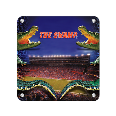 Florida Gators - Night Gator - College Wall Art #Metal