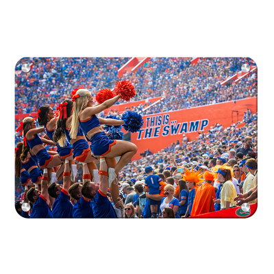 Florida Gators - Swamp Cheer - College Wall Art #Metal