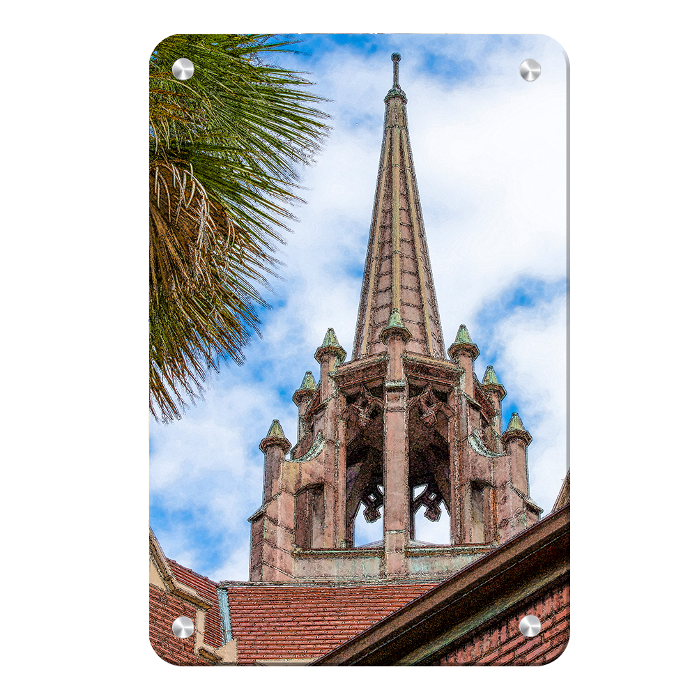 Florida Gators - Church Steeple - College Wall Art #Canvas