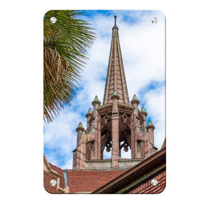 Florida Gators - Church Steeple - College Wall Art #Metal