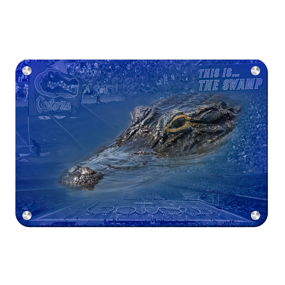 Florida Gators - Gator Swamp - College Wall Art #Canvas