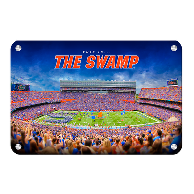 Florida Gators - The Swamp - College Wall Art #Metal