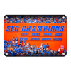 Florida Gators - SEC Champs Sign - College Wall Art #Metal