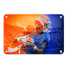 Florida Gators - Orange and Blue CHOMP - College Wall Art #Metal