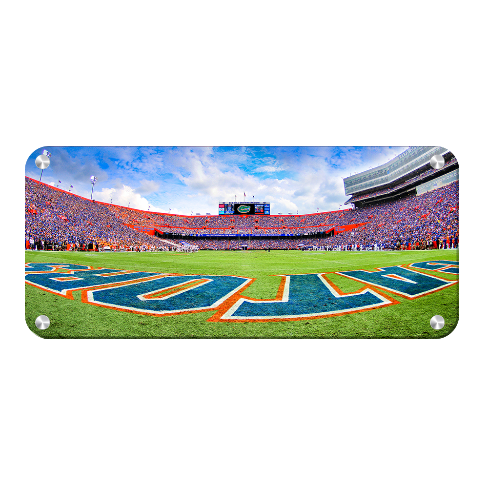 Florida Gators - The Swamp Panoramic - College Wall Art #Canvas