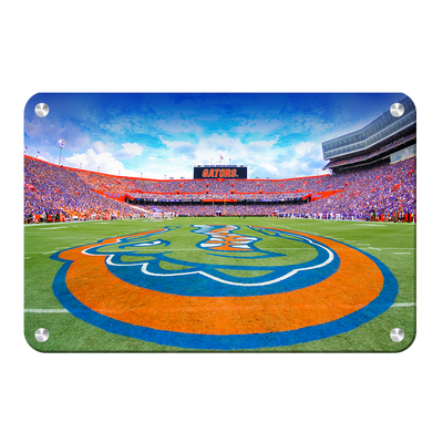 Florida Gators - Gators Mid Field - College Wall Art #Metal