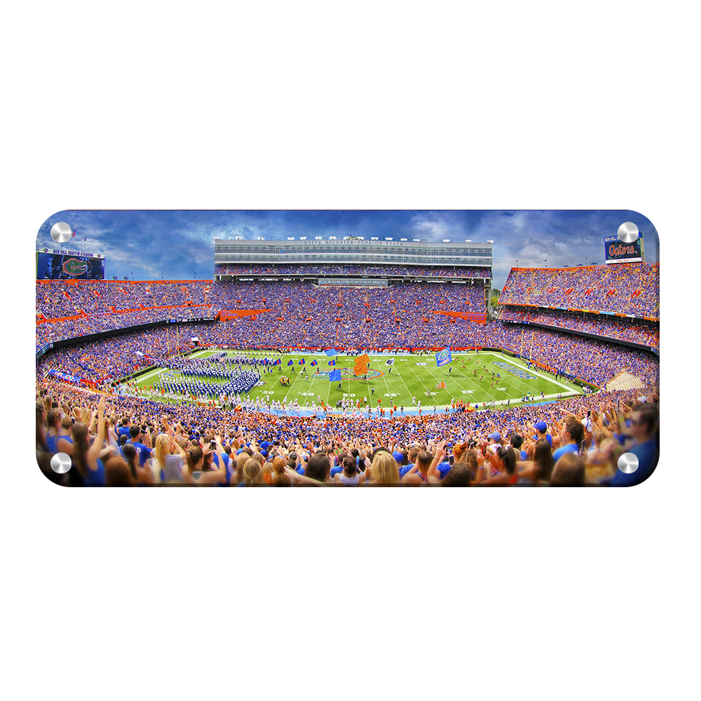 Florida Gators - Ben Hill Griffin Stadium Pano - College Wall Art #Canvas