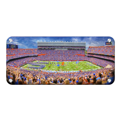 Florida Gators - Ben Hill Griffin Stadium Pano - College Wall Art #Metal