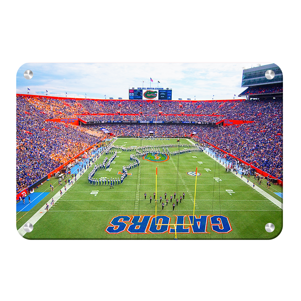 Florida Gators - Pride of the Sunshine- College Wall Art #Canvas