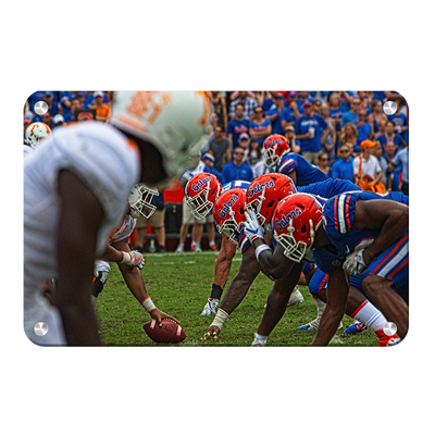 Florida Gators - Gator Line - College Wall Art #Metal