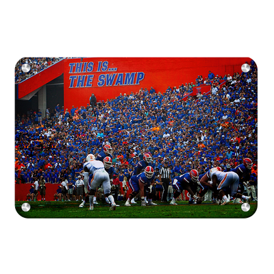 Florida Gators - In the Swamp - College Wall Art #Metal