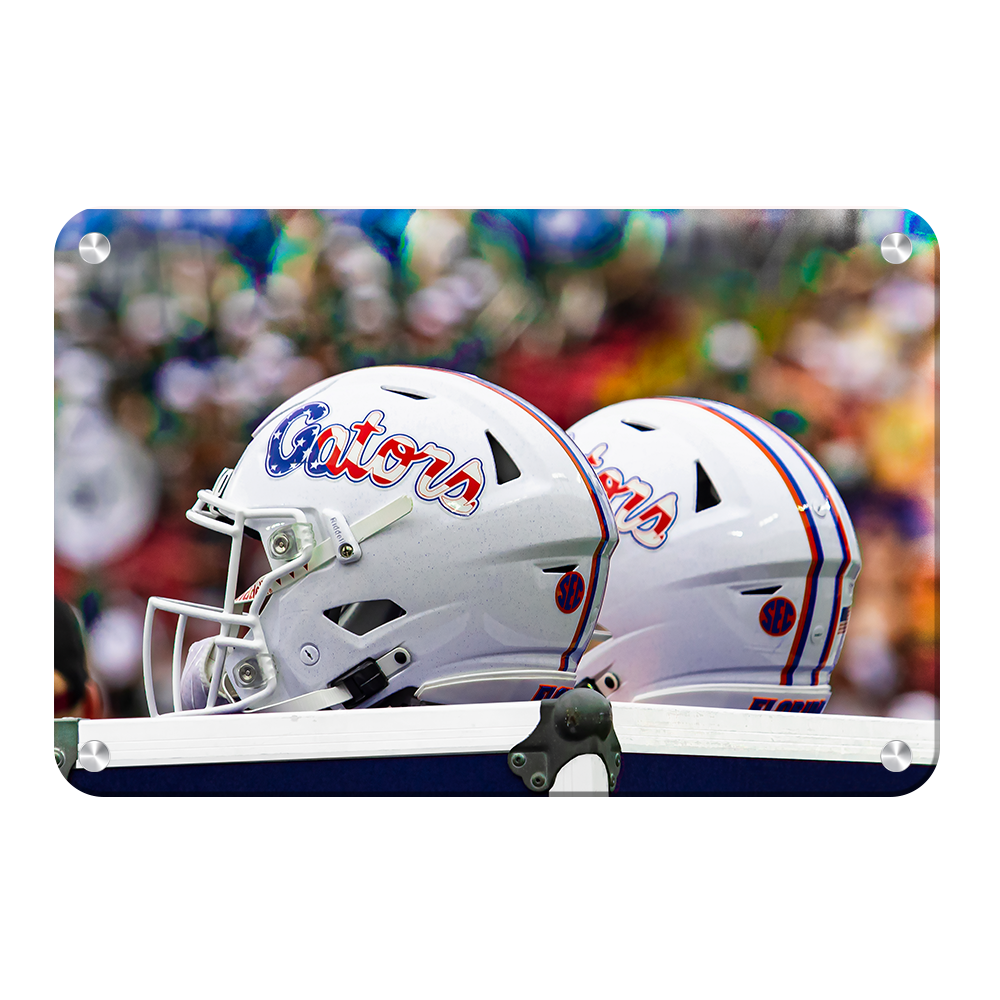 Florida Gators - USA Helmets - College Wall Art #Canvas
