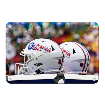 Florida Gators - USA Helmets - College Wall Art #Metal