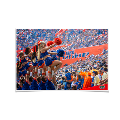 Florida Gators - Swamp Cheer - College Wall Art #Poster