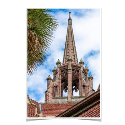 Florida Gators - Church Steeple - College Wall Art #Poster