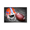 Florida Gators - Gator Ball Helmet - College Wall Art #Poster