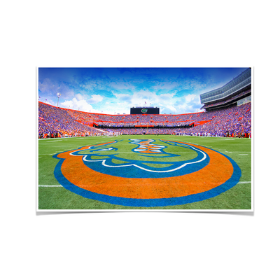 Florida Gators - Gators Mid Field - College Wall Art #Poster