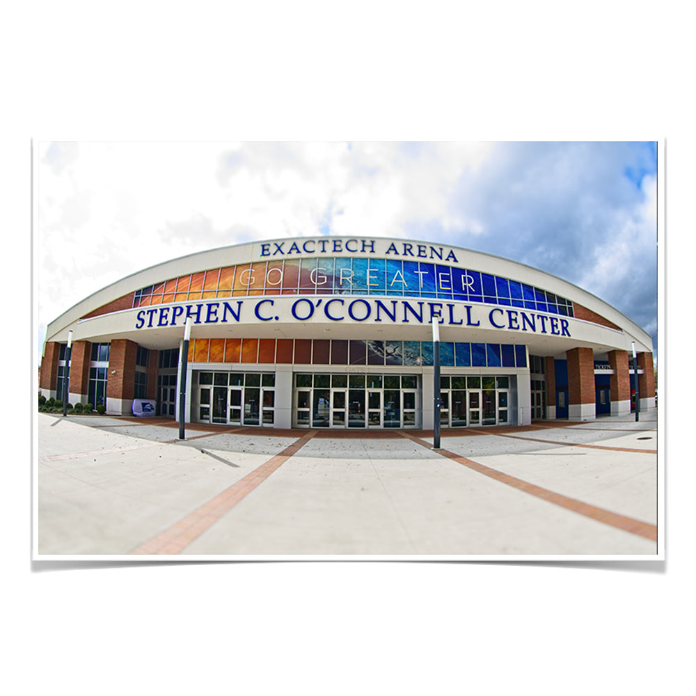 Florida Gators - O'Connell Center - College Wall Art #Canvas