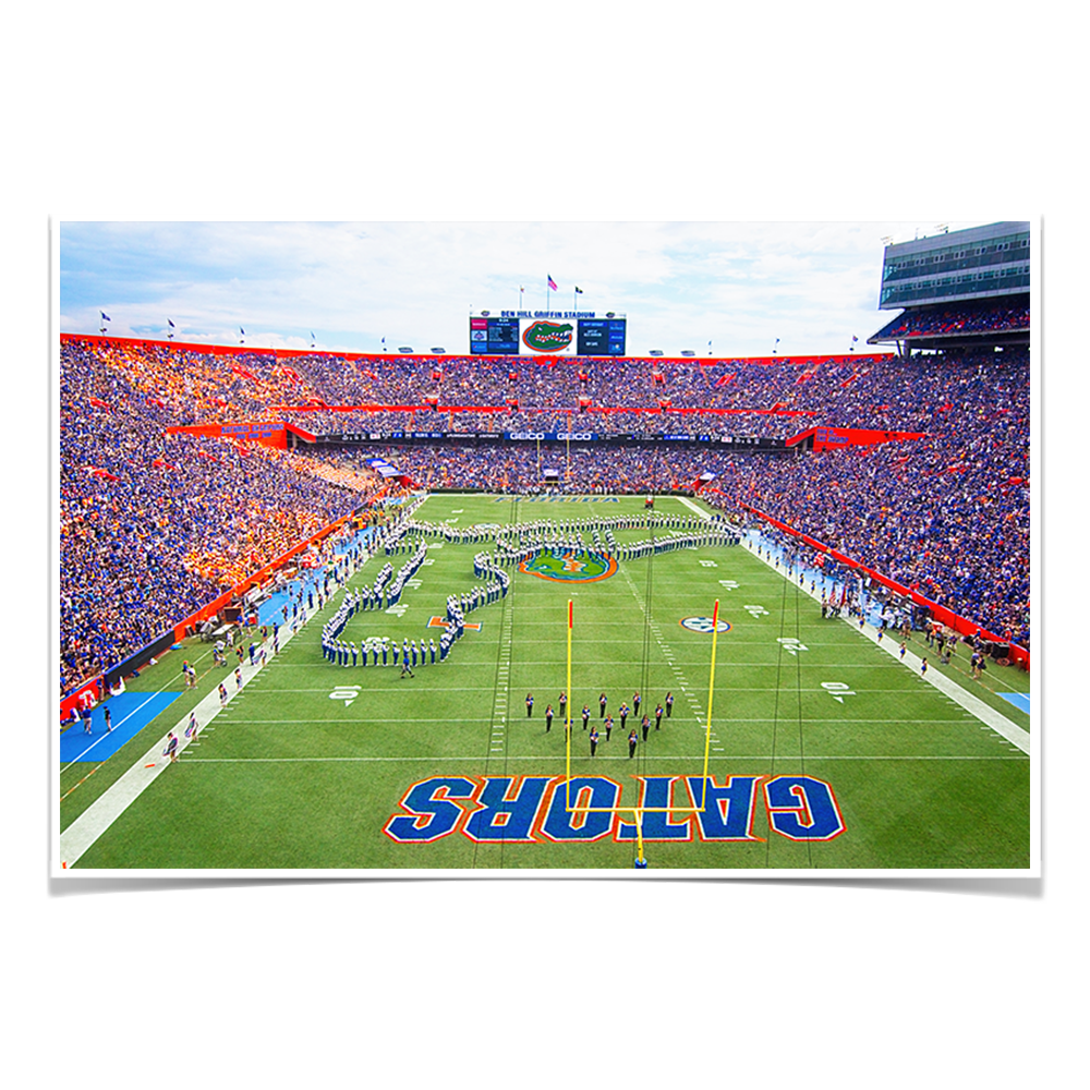 Florida Gators - Pride of the Sunshine- College Wall Art #Canvas