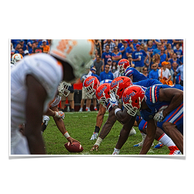 Florida Gators - Gator Line - College Wall Art #Poster