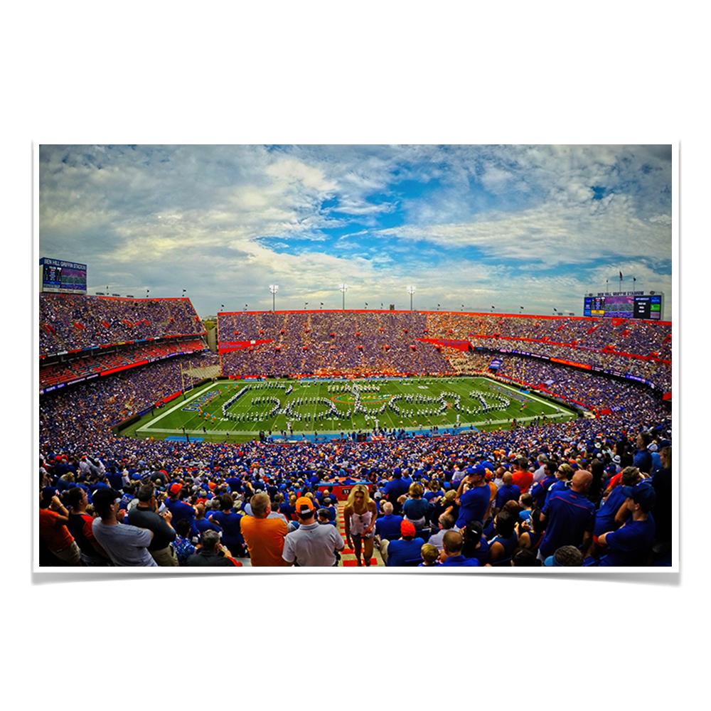 Florida Gators - Gators Half Time - College Wall Art #Canvas