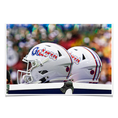 Florida Gators - USA Helmets - College Wall Art #Poster