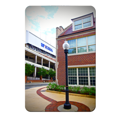 Florida Gators - UF Street Lamp - College Wall Art #PVC