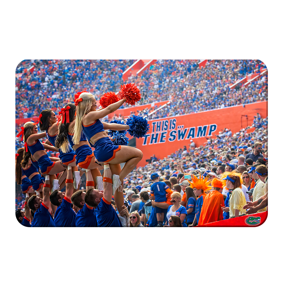 Florida Gators - Swamp Cheer - College Wall Art #Canvas