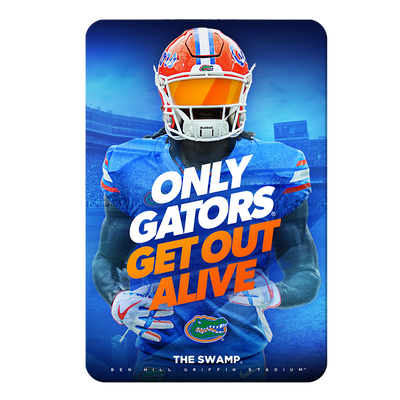 Florida Gators - Only Gators - College Wall Art #PVC