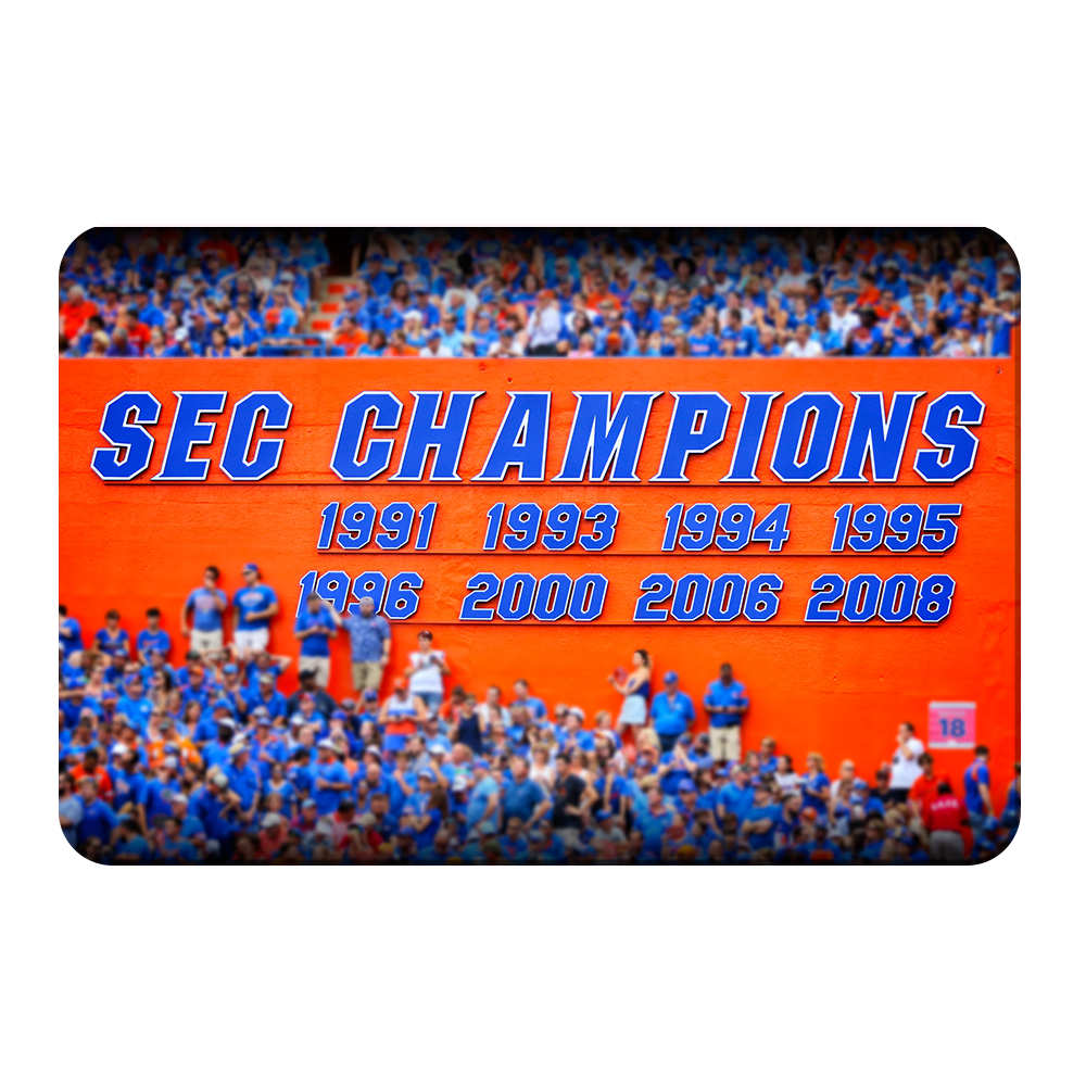 Florida Gators - SEC Champs Sign - College Wall Art #Canvas