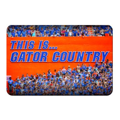 Florida Gators - Gator Country - College Wall Art #PVC