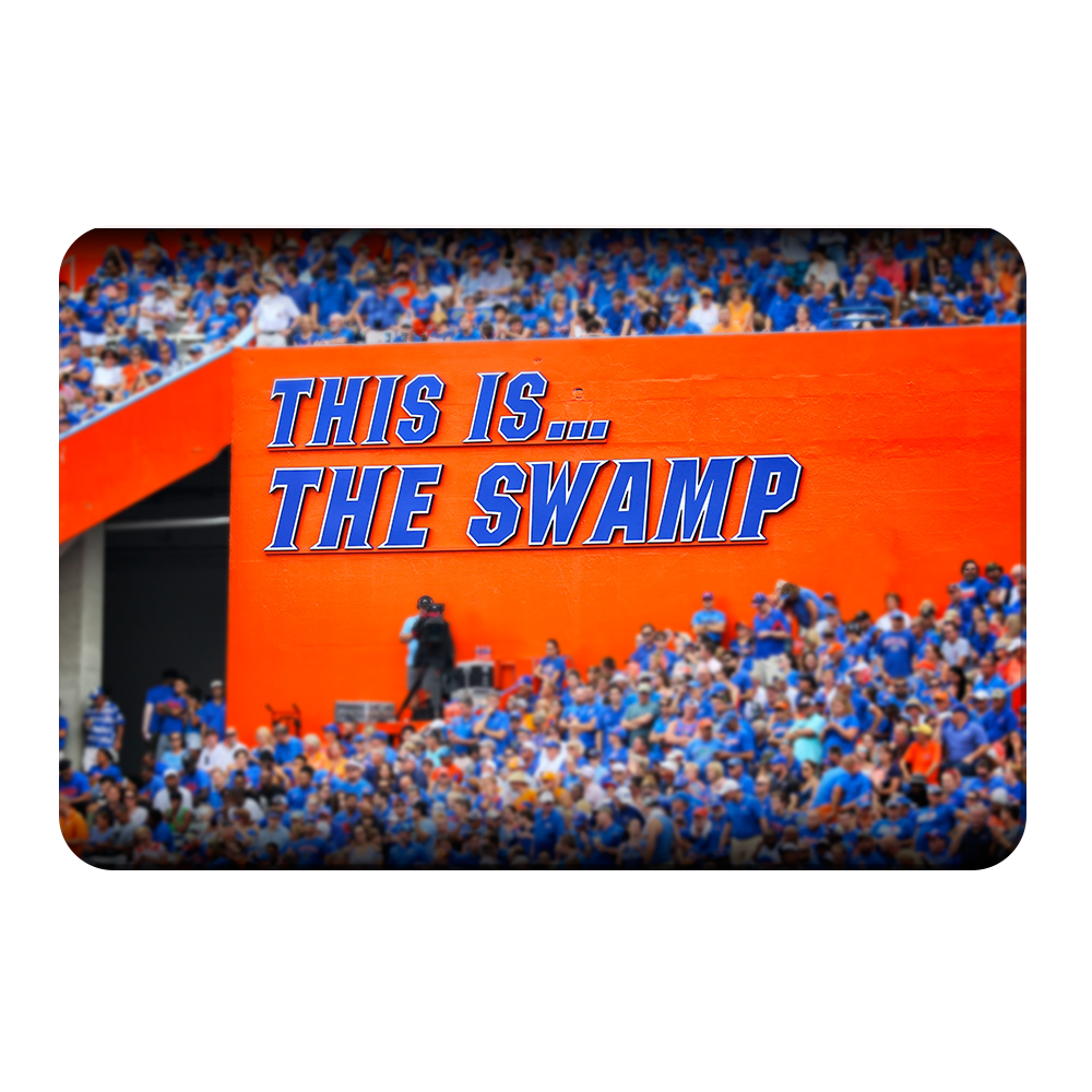 Florida Gators - Swamp Sign - College Wall Art #Canvas