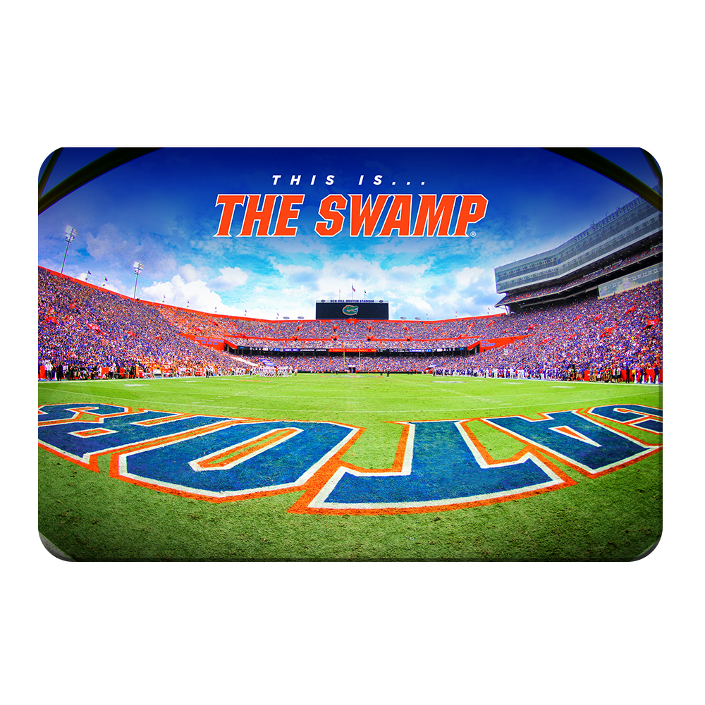 Florida Gators - This is the Swamp End Zone - College Wall Art #Canvas